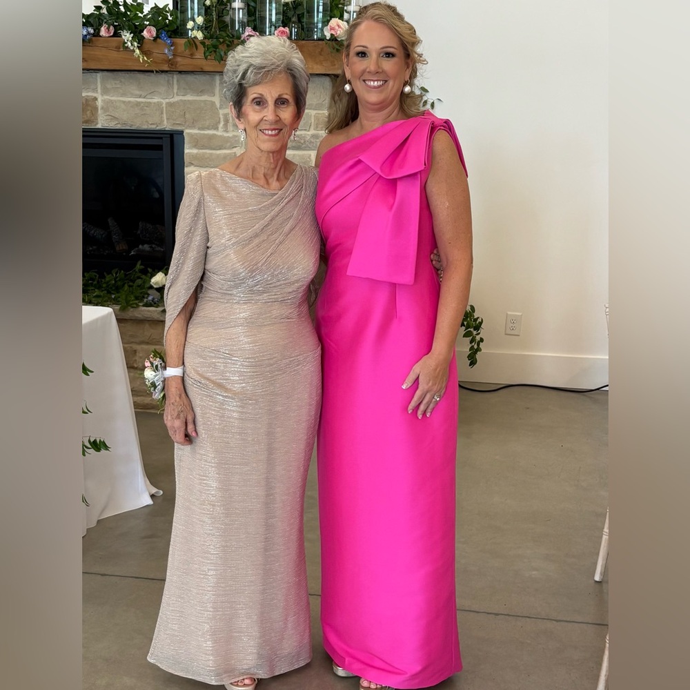 Betsy & Adam Shimmering Dress